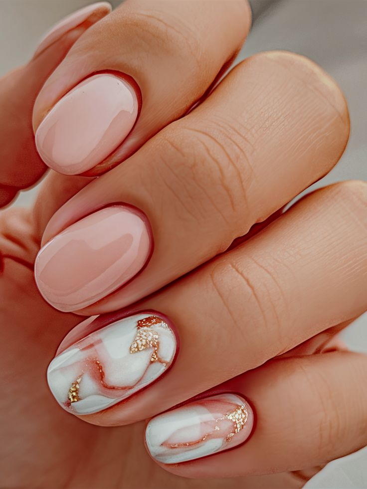 Fall Pastel Nails